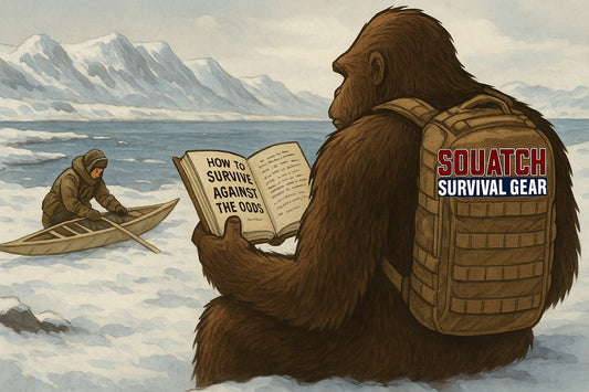 Learn Arctic survival skills from Chapter 5 of Against the Odds: hunting, hydration, cold weather gear, snow blindness, and building an igloo.