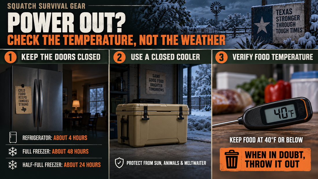 Power outage and food safety 