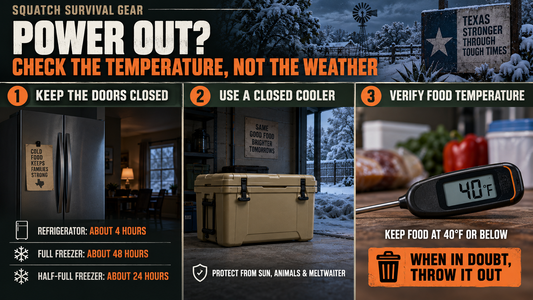 Power outage and food safety 
