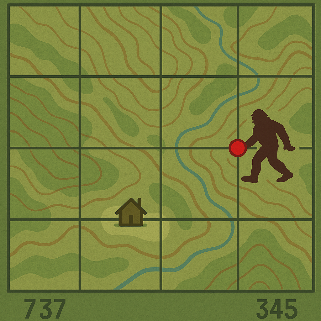 squatch survival gear blog post on grid coordinates