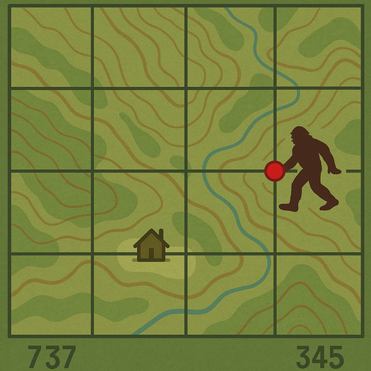 squatch survival gear blog post on grid coordinates