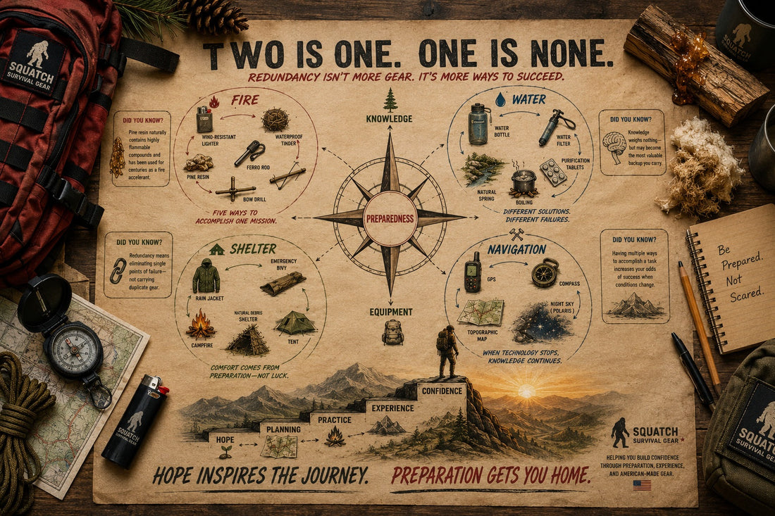Two Is One, One Is None: Why Hope Isn't a Survival Plan