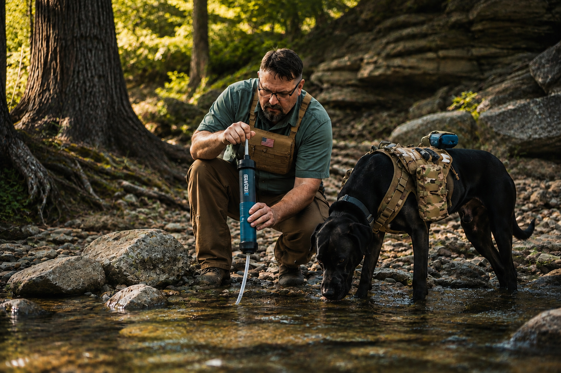 water purification tools and skills by squatch survival gear