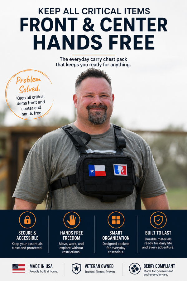 The Gnome Chest Pack - Squatch Survival Gear
