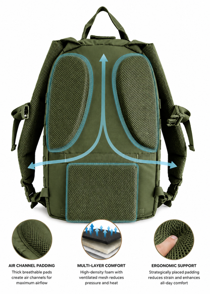Mothman Backpack — American-Made, Berry-Compliant EDC