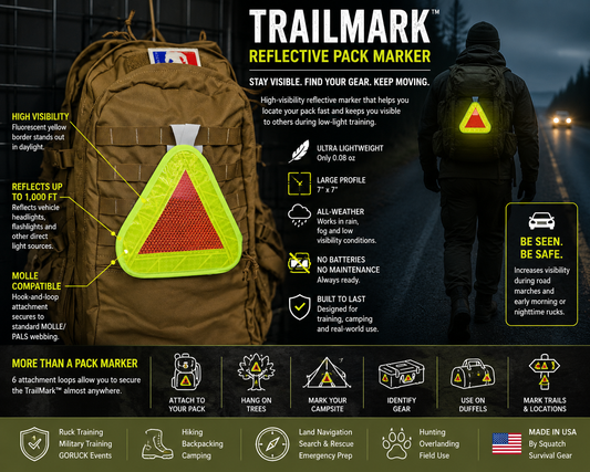 Squatch TrailMark™ Reflective Pack Marker