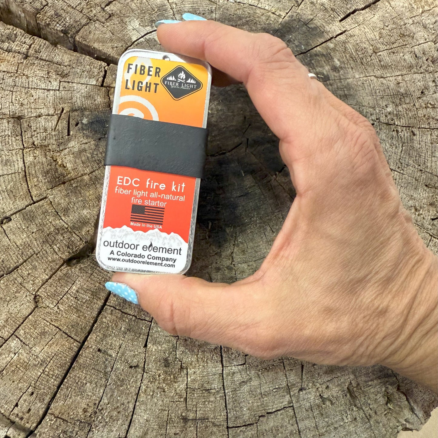 Fiber Light EDC Fire Kit
