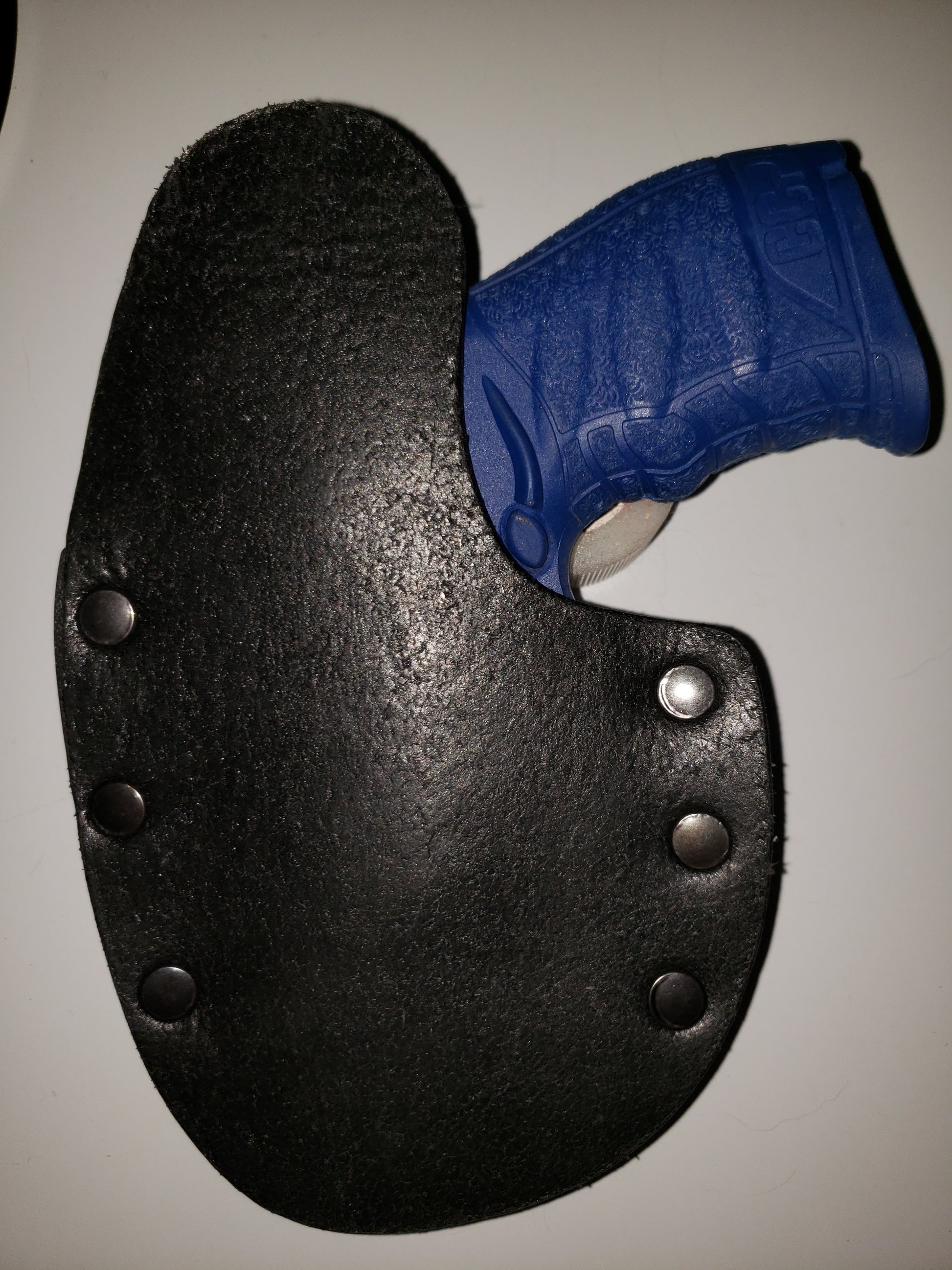 Leather back - walther ccp kydex holster - inside the waistband kydex holster- custom made kydex  hybrid leather holster