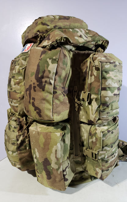 sasquatch - bigfoot -BACK PACK - ruck sack - backpack - rucksack - ruck - military style - tactical pack - black tactical - usa made gear - us - civilian pack - overland - outdoor - contingency - resiliency - self reliance - camping - hunting - off grid - survial pack - emergency pack - travel pack - internal frame 