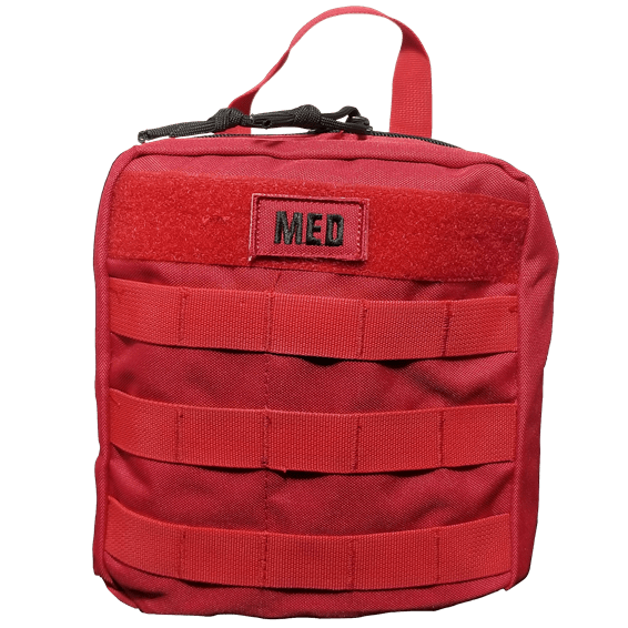Molle pouch - vehicle head rest molle pouch - molle gear - vehicle first aid kit - molle first aid kit - car first aid kit - truck first aid kit - breakaway first aid kit - survival kit - emergency supplies - emergency medical - disaster medical - fully stocked - medical supplies included
