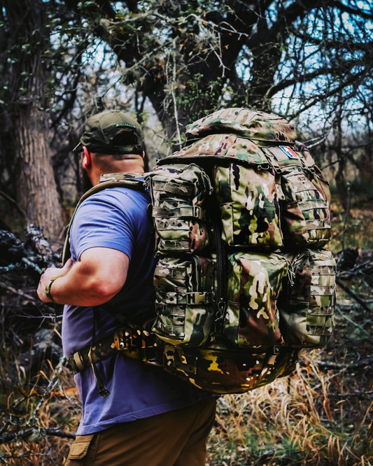 OCP BACKPACK - ruck sack - backpack - rucksack - ruck - military style - tactical pack - black tactical - usa made gear - us - civilian pack - overland - outdoor - contingency - resiliency - self reliance - camping - hunting - off grid - survial pack - emergency pack - travel pack - internal frame - sof - q course - fomo - yolo 