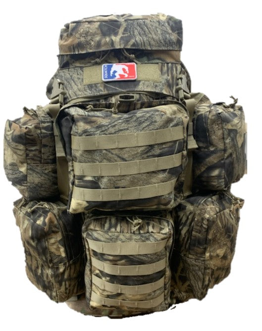 real tree hunting camo - realtree camo - military ruck - backpack - tactical gear - hunting gear - trophy hunters - big game hunters- deer hunters - moose hunters - elk hunters - overlander - off grid gear