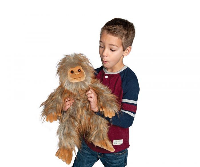 bigfoot - sasquatch - squatch - plush toy - stuffed animal - cuddle toy - emotional support toy - plushie